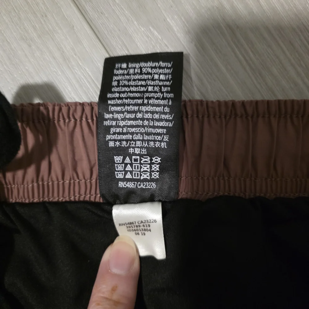 PINK Victoria's Secret Dusty Rose Athletic Shorts with Black Panels - Picture 9 of 10